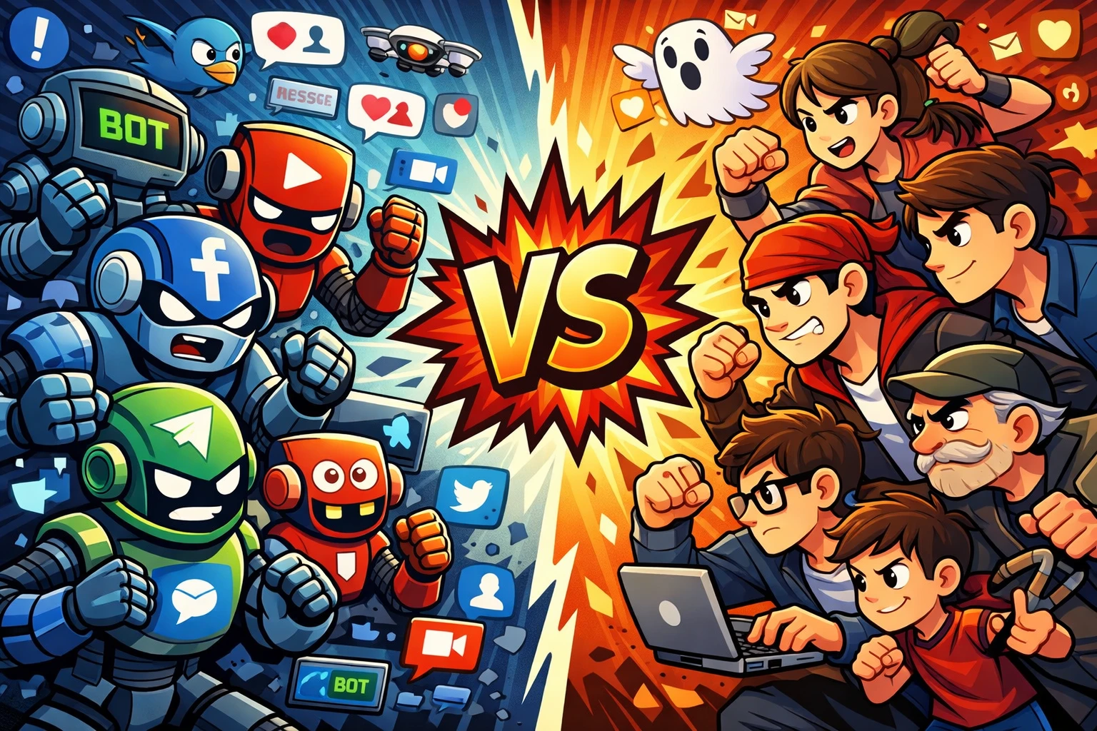 Social Networks Could Kill the Bots. But They Didn't.